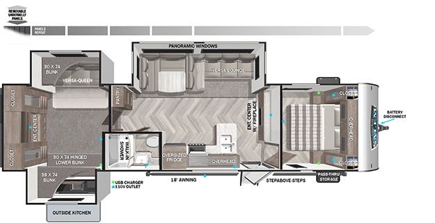 Salem Travel Trailers By Forest River Rv