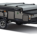 Rockwood Extreme Sports Package (ESP) Tent Camper Pop-Up Trailer Exterior (closed) May Show Optional Features. Features and Options Subject to Change Without Notice.