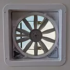 12V Power Vent Fan (Bathroom) May Show Optional Features. Features and Options Subject to Change Without Notice.