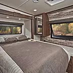 The 2513 offers the most spacious bedroom and storage. May Show Optional Features. Features and Options Subject to Change Without Notice.