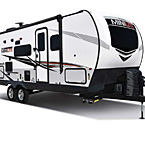 Rockwood Mini Lite Travel Trailer Exterior (Optional White Fiberglass) May Show Optional Features. Features and Options Subject to Change Without Notice.