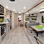 Rockwood Roo Hybrid Travel Trailer Interior May Show Optional Features. Features and Options Subject to Change Without Notice.