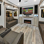 Rockwood Signature Fifth Wheel Interior May Show Optional Features. Features and Options Subject to Change Without Notice.