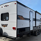 Wildwood 37BHSS2Q Rear Door Side 3/4 View May Show Optional Features. Features and Options Subject to Change Without Notice.