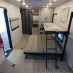 Garage with bunks down May Show Optional Features. Features and Options Subject to Change Without Notice.
