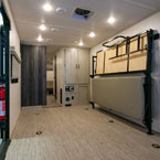 Garage with bunks up May Show Optional Features. Features and Options Subject to Change Without Notice.
