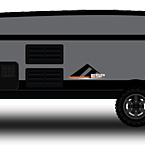 2022 Rockwood Extreme Sports Package Tent Camper Pop-Up Trailer Exterior Road Side Profile May Show Optional Features. Features and Options Subject to Change Without Notice.