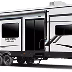 Sierra Destination Trailers Exterior May Show Optional Features. Features and Options Subject to Change Without Notice.