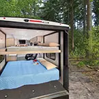 Electric bed and lift system -- Standard on 27KB & 29SS (Not available LT models). May Show Optional Features. Features and Options Subject to Change Without Notice.