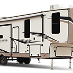 Wildwood Heritage Glen Fifth Wheel Exterior May Show Optional Features. Features and Options Subject to Change Without Notice.