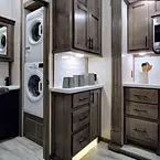 Bathroom with Stackable Washer/Dryer (39RBFL) May Show Optional Features. Features and Options Subject to Change Without Notice.