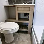 Bathroom Vanity and Toilet May Show Optional Features. Features and Options Subject to Change Without Notice.