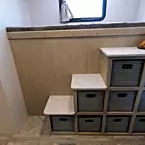 Bunk Room Storage May Show Optional Features. Features and Options Subject to Change Without Notice.