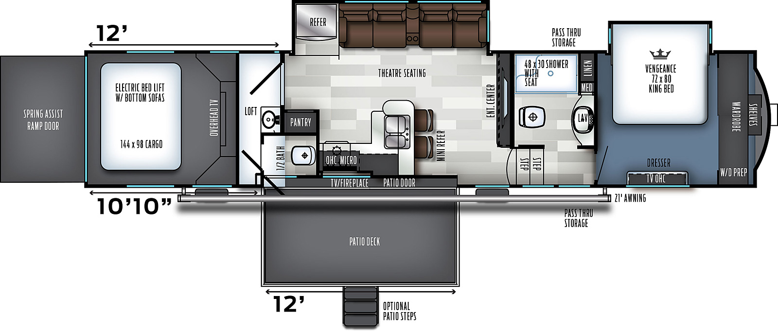 Vengeance Touring Edition 40D12 Vengeance Touring Edition Fifth