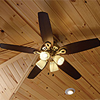 Ceiling Fan w/ Light Kit May Show Optional Features. Features and Options Subject to Change Without Notice.