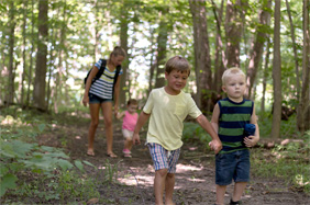 Hiking with the family