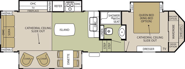 Silverback 5th Wheel Floor Plans | fifth wheels by forest river forest river inc Silverback 5th Wheel Floor Plans | fifth wheels by forest river forest river inc
