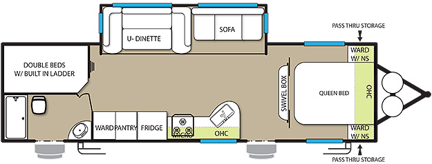 Evo Travel Trailer by Forest River