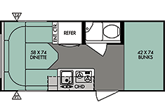 R Pod Floor Plans At Big Daddy Rvs Big Daddy Rvs