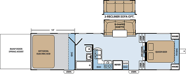 Small 5th Wheel Toy Hauler Floor Plans Wow Blog