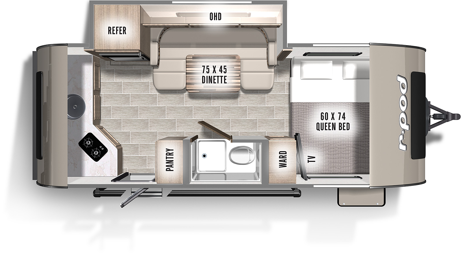 R Pod Rp 179 Forest River Rv Manufacturer Of Travel Trailers