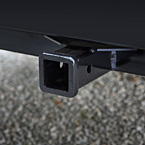 2” Accessory Hitch Receiver
(std.) 300 LB capacity. May Show Optional Features. Features and Options Subject to Change Without Notice.