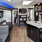 Cherokee Grey Wolf Travel Trailers - 26DBH Shown May Show Optional Features. Features and Options Subject to Change Without Notice.