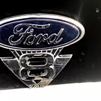 Ford V8 Emblem May Show Optional Features. Features and Options Subject to Change Without Notice.