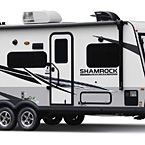 Flagstaff Shamrock Hybrid Travel Trailer Exterior (Tent Bed Ends Closed) May Show Optional Features. Features and Options Subject to Change Without Notice.