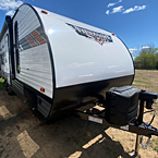 Wildwood X-Lite 241QBXL Front 3/4 Door Side View May Show Optional Features. Features and Options Subject to Change Without Notice.