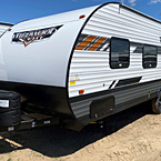 Wildwood X-Lite 241QBXL Front 3/4 Off-Door Side View May Show Optional Features. Features and Options Subject to Change Without Notice.