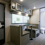 Entry Door, Dinette and Rear Bathroom May Show Optional Features. Features and Options Subject to Change Without Notice.