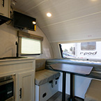 Front set up as a dinette May Show Optional Features. Features and Options Subject to Change Without Notice.