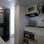 Kitchen and bathroom entrance May Show Optional Features. Features and Options Subject to Change Without Notice.