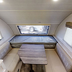 Bed and dinette May Show Optional Features. Features and Options Subject to Change Without Notice.
