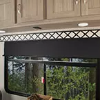 Black out Roller Shades – Standard 27 KB, 29 SS (Pleated night shades, LT models) May Show Optional Features. Features and Options Subject to Change Without Notice.