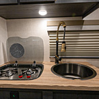 Kitchen Sink and Cooktop May Show Optional Features. Features and Options Subject to Change Without Notice.