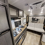Kitchen and seating area May Show Optional Features. Features and Options Subject to Change Without Notice.