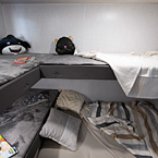 Bunk Room Bed with Bunks Down May Show Optional Features. Features and Options Subject to Change Without Notice.