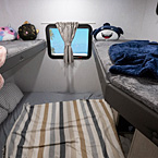 Versa Bunks with Bunks Down May Show Optional Features. Features and Options Subject to Change Without Notice.