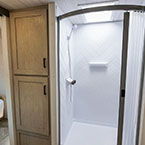 Bathroom shower May Show Optional Features. Features and Options Subject to Change Without Notice.
