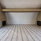 Bedroom with Custom King Bed May Show Optional Features. Features and Options Subject to Change Without Notice.