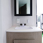 Bathroom vanity May Show Optional Features. Features and Options Subject to Change Without Notice.