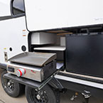 Outside Camp Kitchen May Show Optional Features. Features and Options Subject to Change Without Notice.