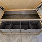Under bed storage May Show Optional Features. Features and Options Subject to Change Without Notice.