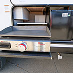 Standard Exterior Camp Kitchen Shown with Optional Platinum Package May Show Optional Features. Features and Options Subject to Change Without Notice.
