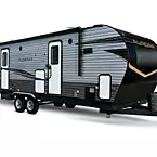 Aurora Travel Trailers Exterior (26FKDS) May Show Optional Features. Features and Options Subject to Change Without Notice.
