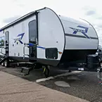Rogue Travel Trailer Exterior May Show Optional Features. Features and Options Subject to Change Without Notice.