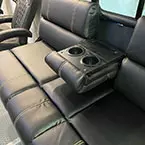 Fold-down armrest/cupholder on roll-over sofa May Show Optional Features. Features and Options Subject to Change Without Notice.