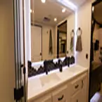 Bathroom vanity with large mirror May Show Optional Features. Features and Options Subject to Change Without Notice.